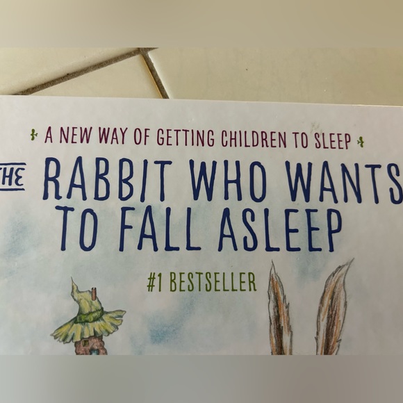 Hardcover The Rabbit Who Wanted to Fall Asleep - unique kids sleep method - Picture 3 of 4